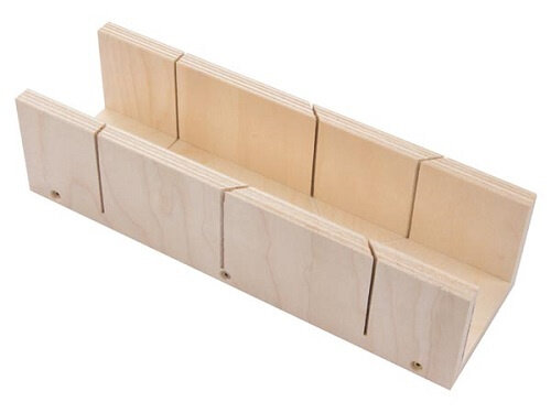 verstekbak 350 x 100 x 42 mm hout naturel