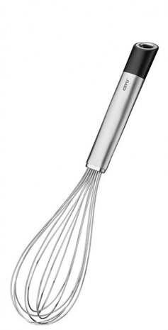 garde 28 cm RVS zilver/zwart