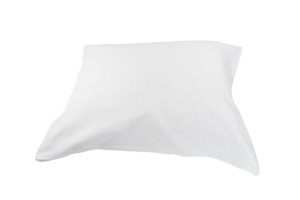 kussensloop set 40 x 60 cm percal-katoen wit