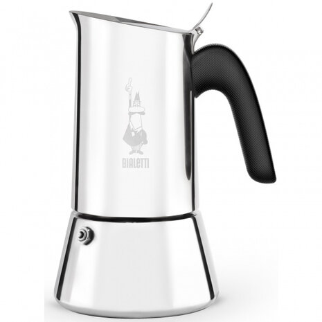 percolator New Venus inductie 450 ml RVS zilver