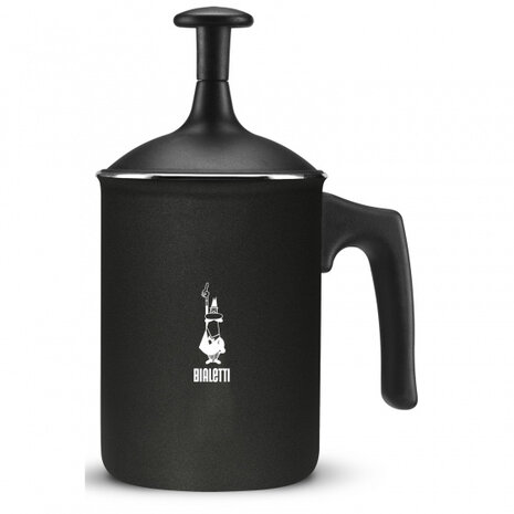 melkopschuimer Tutto Crema 1000 ml aluminium zwart