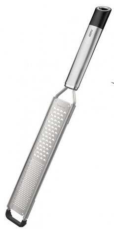 rasp fijn/grof 38,7 cm RVS zilver/zwart