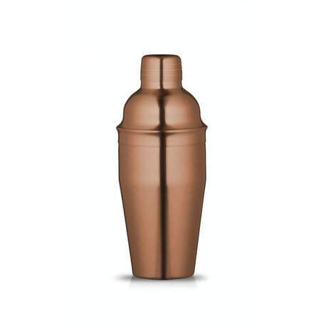 cocktailshaker 550 ml RVS koper