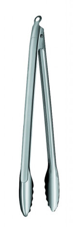 grilltang 43 x 4 cm RVS matzilver