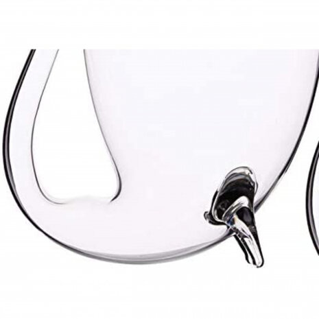 handgeblazen portglas 90 ml glas transparant 4 stuks