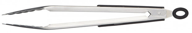 grilltang Deluxe 30 cm RVS zilver