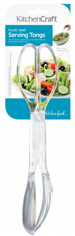 saladetang 29 cm acryl transparant