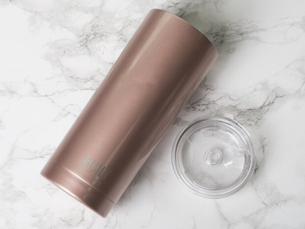 reismok 590 ml RVS ros&eacute;goud