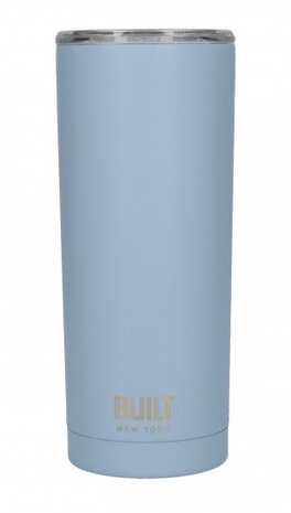 reismok 590 ml RVS 19 cm blauw
