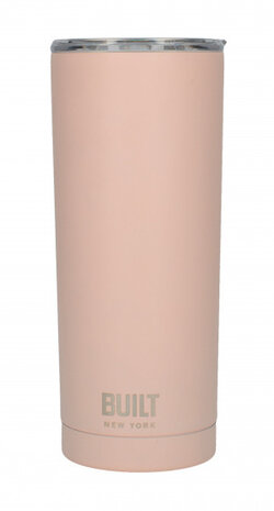 reismok 590 ml RVS 19 cm zalmroze