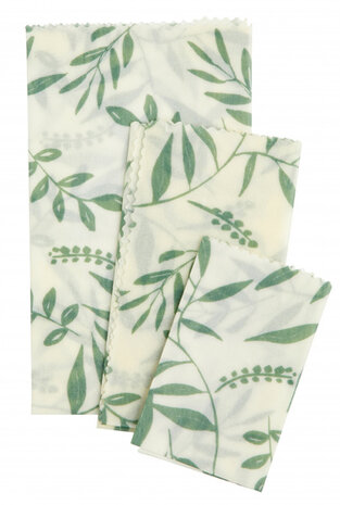 voedselwrap Natural Elements vegan groen 3 stuks