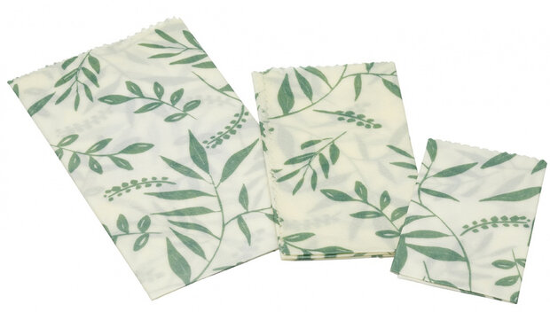 voedselwrap Natural Elements vegan groen 3 stuks