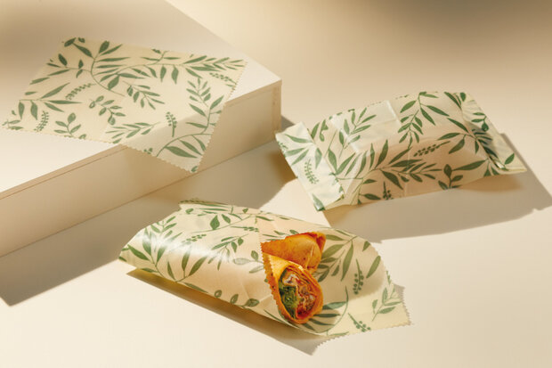 voedselwrap Natural Elements vegan groen 3 stuks