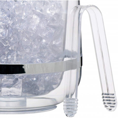 ijsemmer 2,5 liter acryl transparant