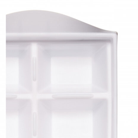 ijsblokjesvorm 12 x 32 cm wit