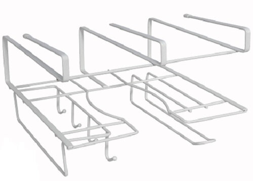 ophangsysteem 28,5 x 28 cm staal wit