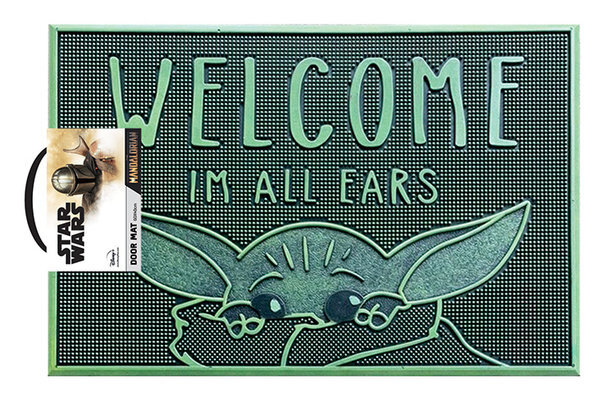 deurmat Star Wars 60 x 40 cm rubber groen