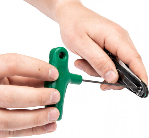 torxsleutel PH-T6 staal grijs/groen