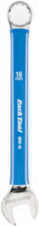 steeksleutel MW 16 mm staal zilver/blauw