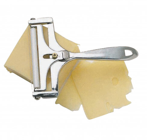 kaasschaaf verstelbaar 15 x 11,5 cm RVS zilver