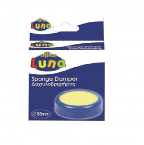 spons damper 8 cm donkerblauw
