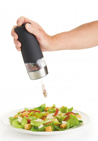 peper- en zoutmolen elektrisch MasterClass 17 cm