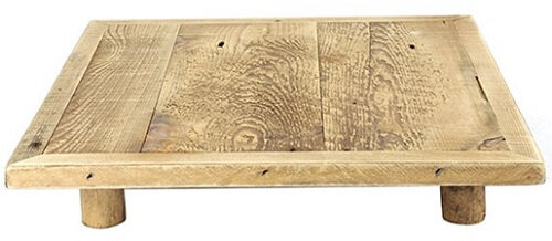 plateau Connor S 20 x 20 x 6 cm hout naturel
