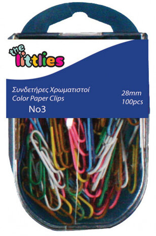 paperclips junior 28 mm staal 100 stuks