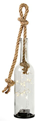 hanglamp Berit led 29 cm glas transparant