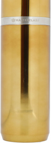 zout- of pepermolen 17 cm messing/RVS goud/zilver