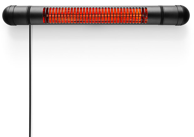terrasverwarmer Heat Up 2500W 88 x 18 cm alu zwart