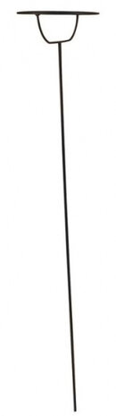 tuimeltoorts Standaard 107,5 cm staal zwart