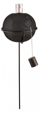 tuimeltoorts Standaard 107,5 cm staal zwart