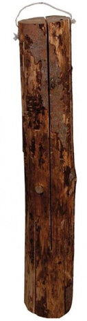 tuinfakkel Zweedse 15 x 100 cm hout bruin