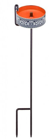 grondpin Tuinkaarsen 6 x 45 cm staal zwart