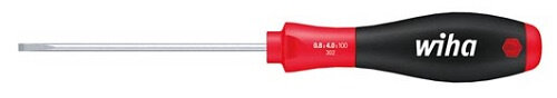 schroevendraaier sleufkop SoftFinish 4,5x125 mm staal rood