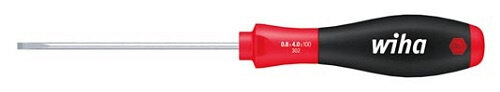 schroevendraaier sleufkop SoftFinish 5,5x125 mm staal rood