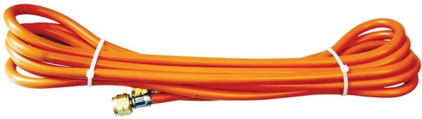 gasslang 3/8&quot; 5 meter rubber oranje