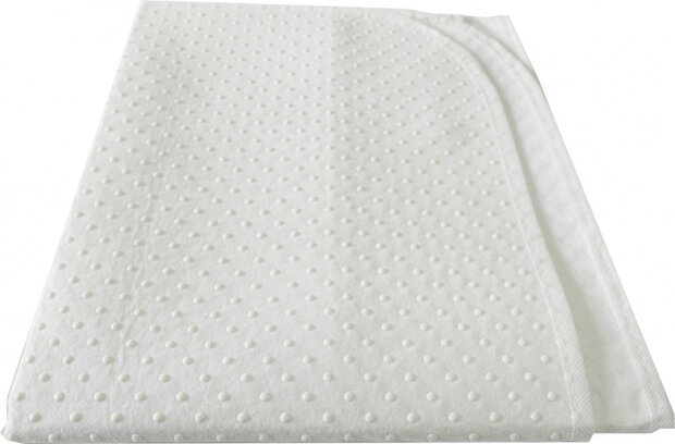 matrasonderlegger junior 70 x 150 cm polyester wit