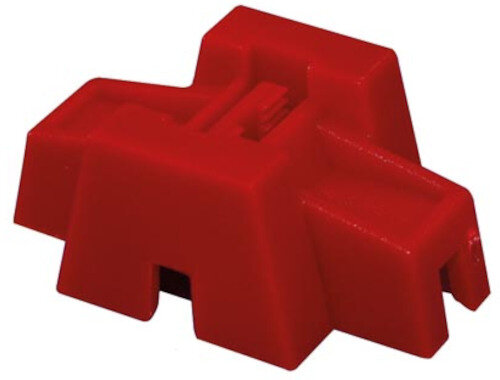 clip tegelen rood 100 stuks