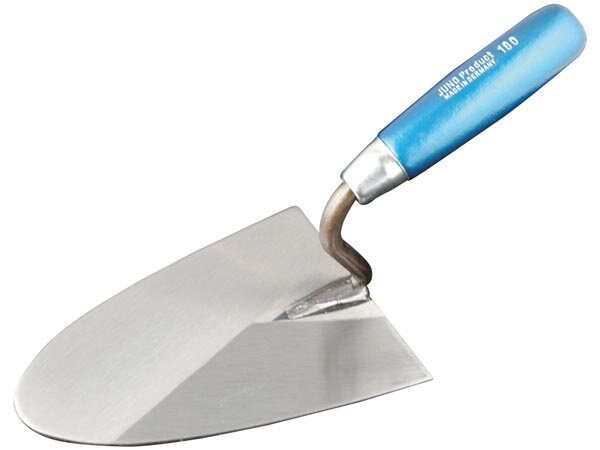 tegeltroffel Semi-Pro 18 x 14 cm staal zilver