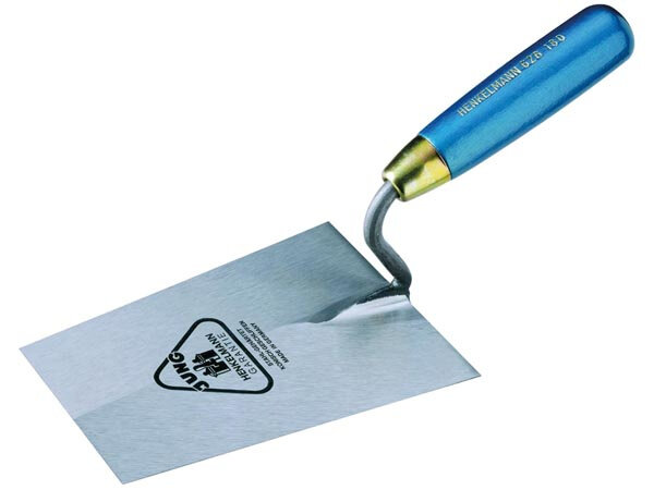 stukadoorstroffel Pro 16 x 8,5 cm staal zilver