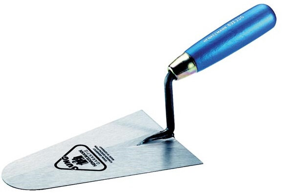 stukadoorstroffel Pro 18 x 11,8 cm staal zilver