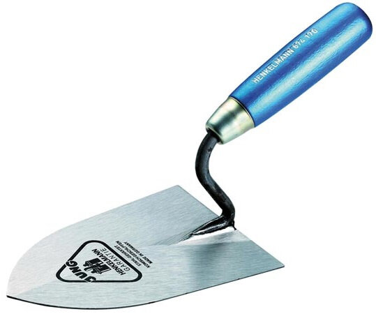 tegeltroffel Pro 17 x 12 cm staal zilver