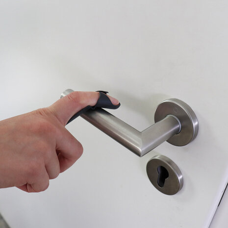vingerbeschermer Safe Touch 8 x 2 cm donkergrijs