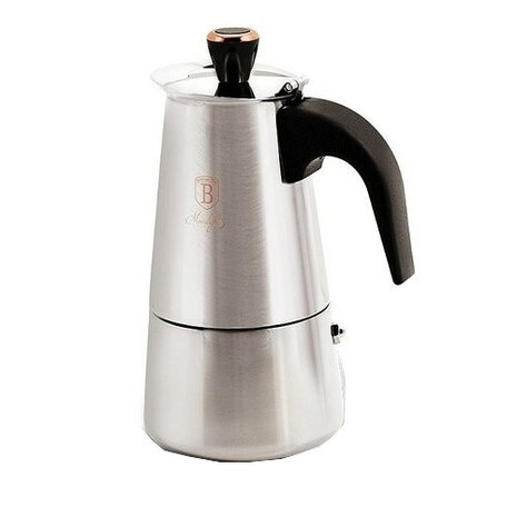 koffiezetapparaat Moonlight 19 cm 0,3 liter RVS zilver