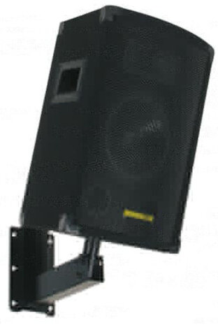 montagebeugel speaker 25 kg 3,56 cm staal zwart