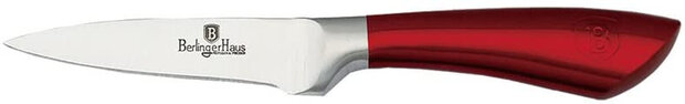 schilmes Burgundy 9 cm RVS zilver/rood