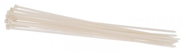 kabelbinders 7,2 x 500 mm wit 20 stuks