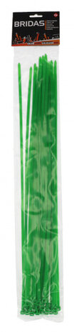 kabelbinders 4,8 x 450 mm groen 30 stuks
